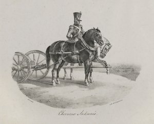 Chevaux des Ardennes, 1822 - Theodore Gericault